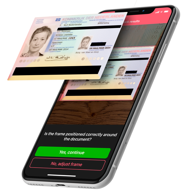Image highlighting privacy filters on mobile